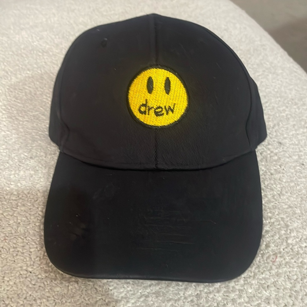Drew Black adjustable Trucker hat.